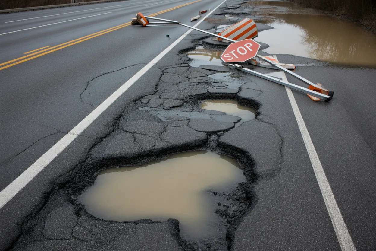 Road defect lawsuit Alabama